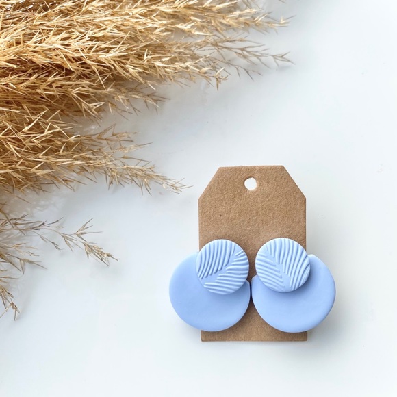 Earrings - Hypoallergenic/Lightweight Polymer Clay - Picture 1 of 1